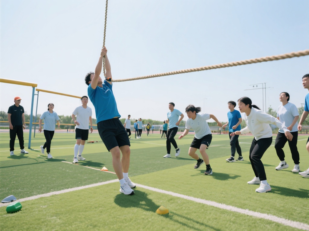 参与者运动技能不足或身体条件差异
问题表现：长8