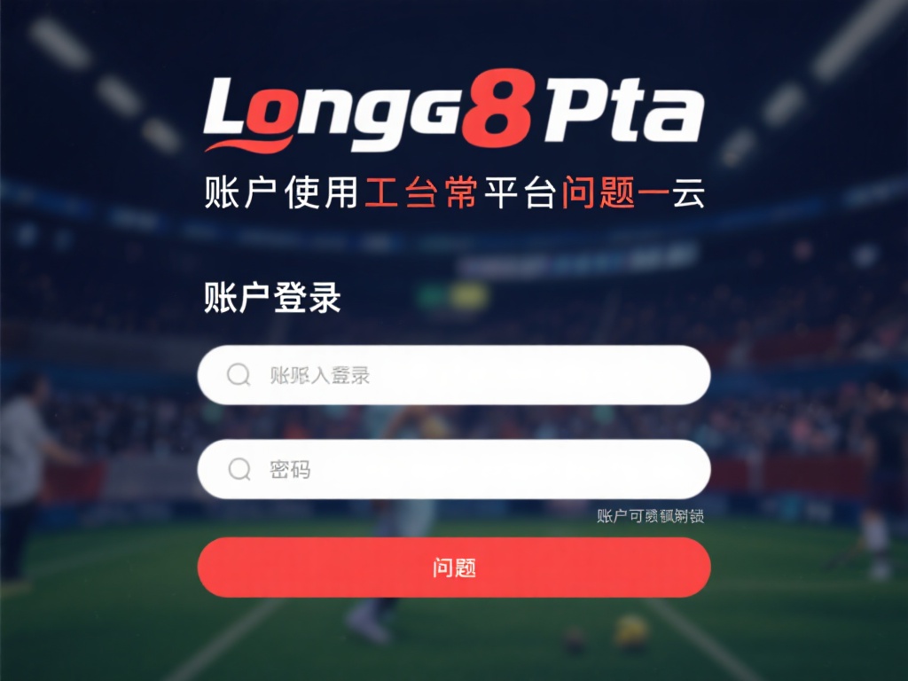 账户相关问题是Long8平台使用中最常见的情况之一