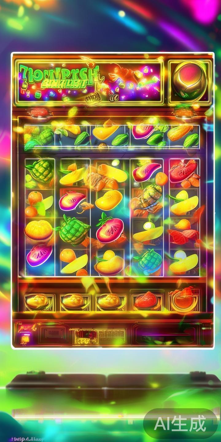 多彩水果连线
这款经典的老虎机游戏以其简单直观的